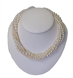 Amazon.com: Fresh Water Cultured Pearl Torsade/Twist